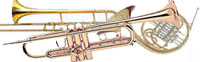 Brass_musical_instruments_Trumpets_Cornets_trombones_tenore_horns_french_horns_flugel_horns_euphoniums_Tubas_FULL_RANGE_Yamaha_Kanstul_Jupiter