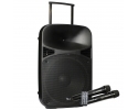 12 in Portable PA with 2 UHF Wirless mics . USB/SD/FM and Bluetooth battery or mains UP*