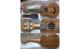Professional Soprano Waikiki Solid Sapele wood ukulele -mother of pearl finish -with bag UP* retials with bag R1699 now R999