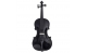 Courante violin outfit- BLACK  LACQUER Full Size 44 *View CAPETOWN UP*