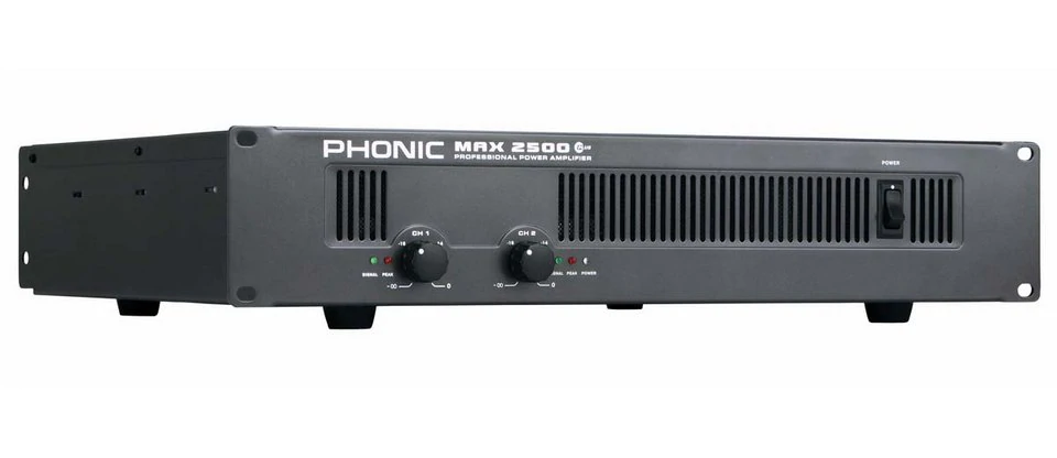 Phonic MAX2500PLUS 900W Power Amplifier_1