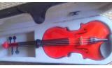 Courante violin outfit- RED SPARKLE LAQUER 1/2 size :AGES 5-9  including setup + View CAPETOWN  UP* was R1399 now R999