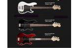 * Bestseller Fender Squier Affinity Series Precision bass PJ 4 string