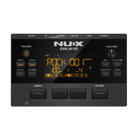 Nux DM-210 All Mesh Electronic Drum Set_2