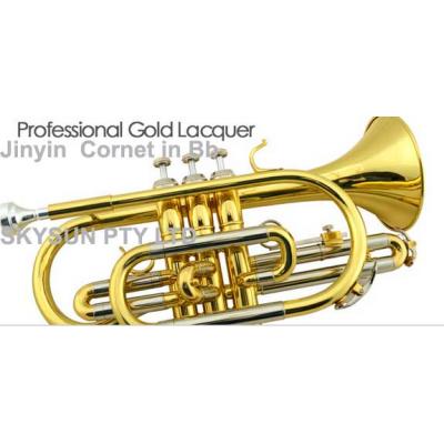 Sonata gold laquer cornet